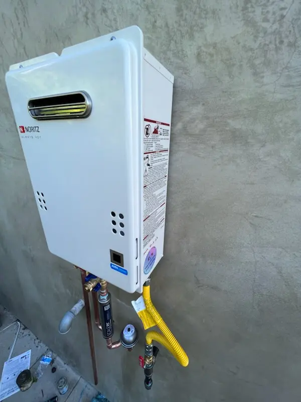 Tankless water heater installation for Delaware homes